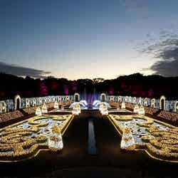 ジュエルイルミネーションショー/画像提供:ハウステンボス