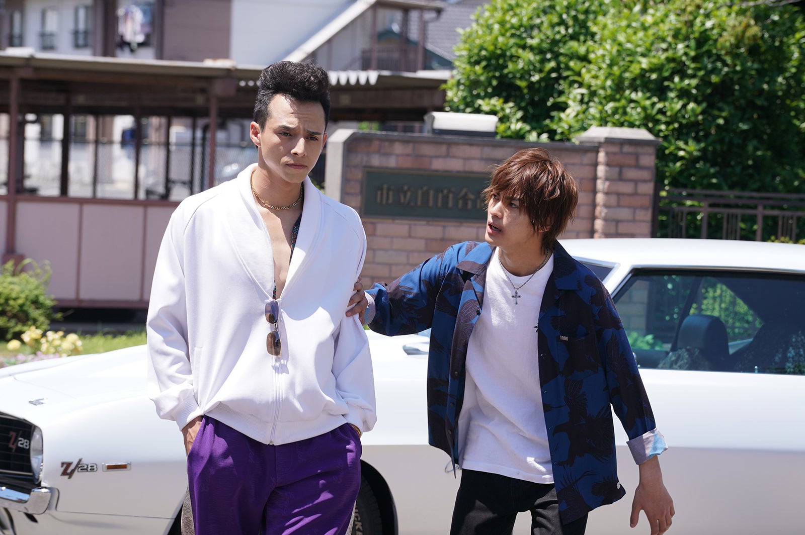 神尾楓珠、満島真之介／「ナンバMG5」第9話より（C）フジテレビ