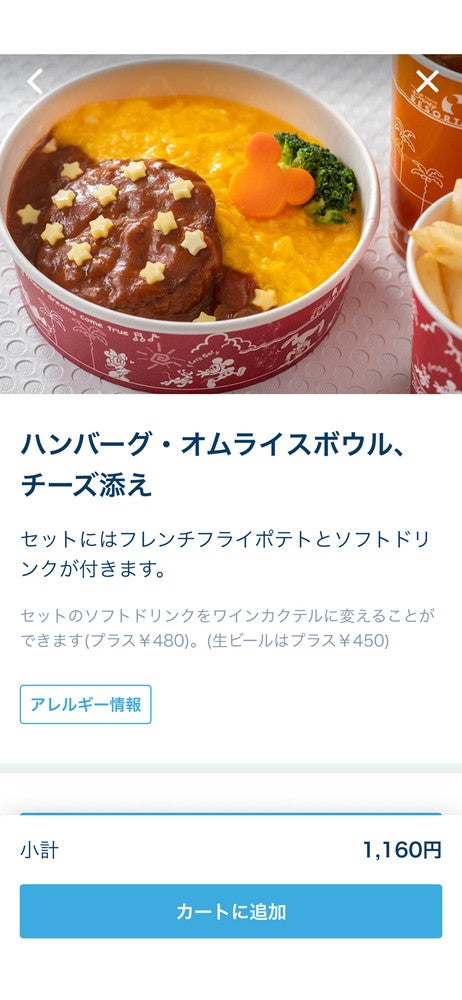 オーダー方法（C）Disney