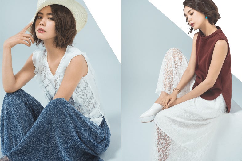 透け感＆上品な“レース”で大人色っぽスタイル