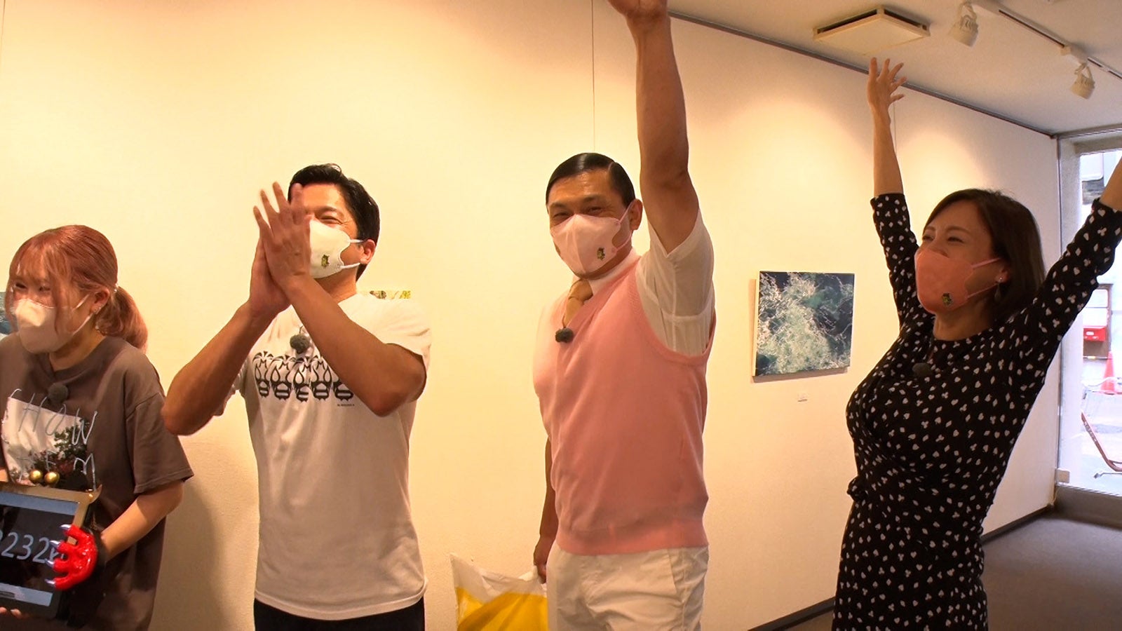 徳光正行、春日俊彰、高橋真麻（C）フジテレビ