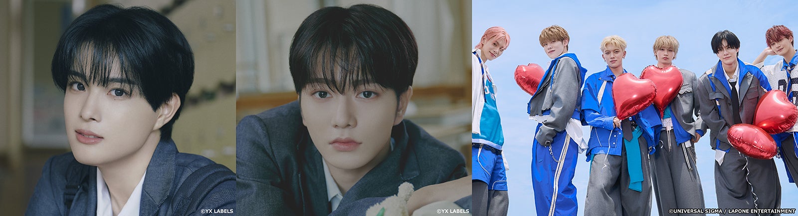 優樹、礼央、DXTEEN（提供写真）