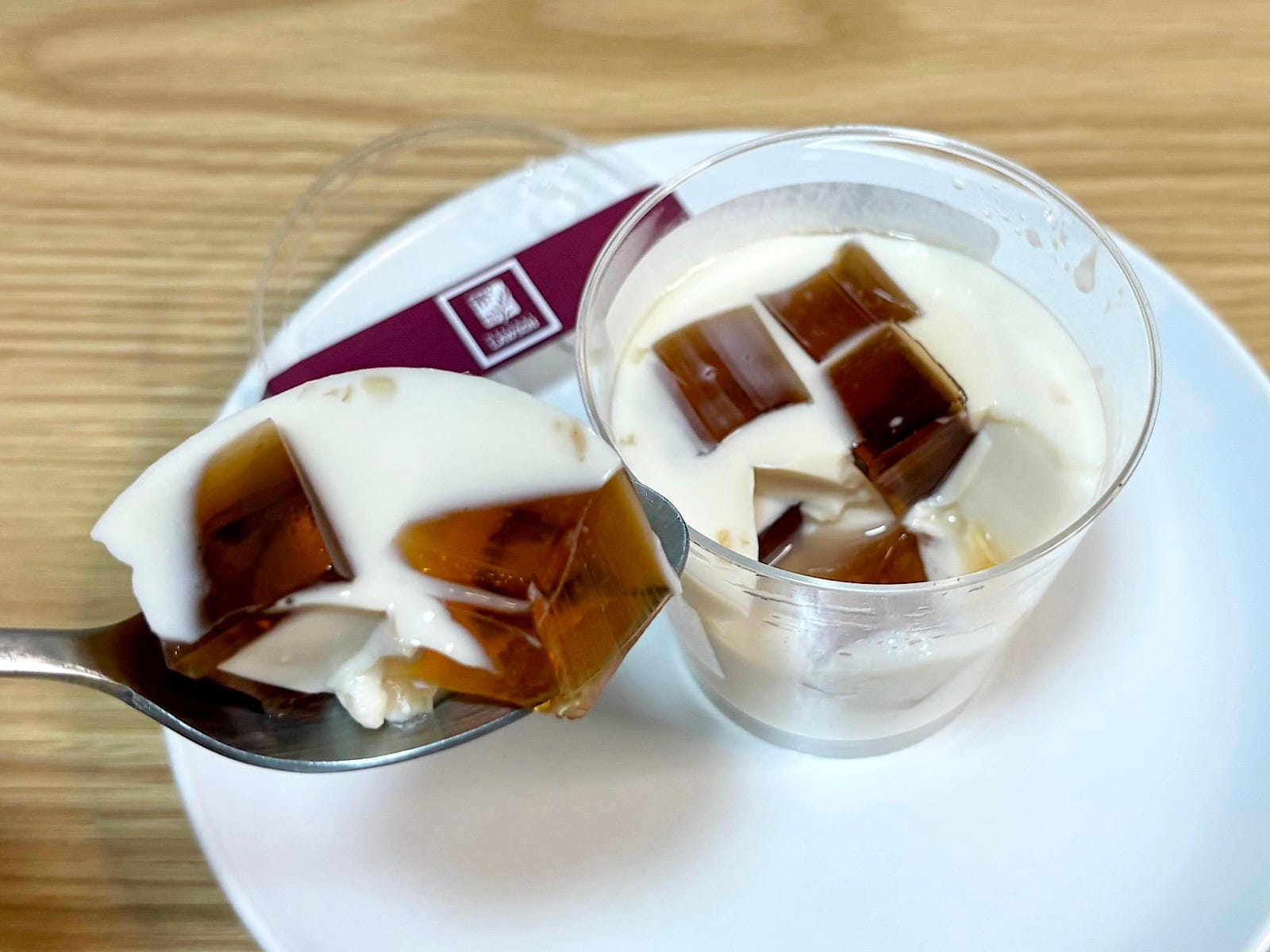 ミルクティーの甘みと、ひんやり冷たい“つるん”と食感が絶品！ 