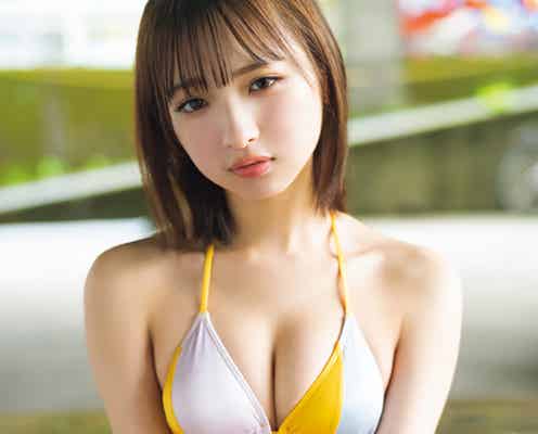 「ミスマガジン2023」一ノ瀬瑠菜、美バスト&ウエスト際立つビキニ姿「ヤンマガ」初ソロ表紙