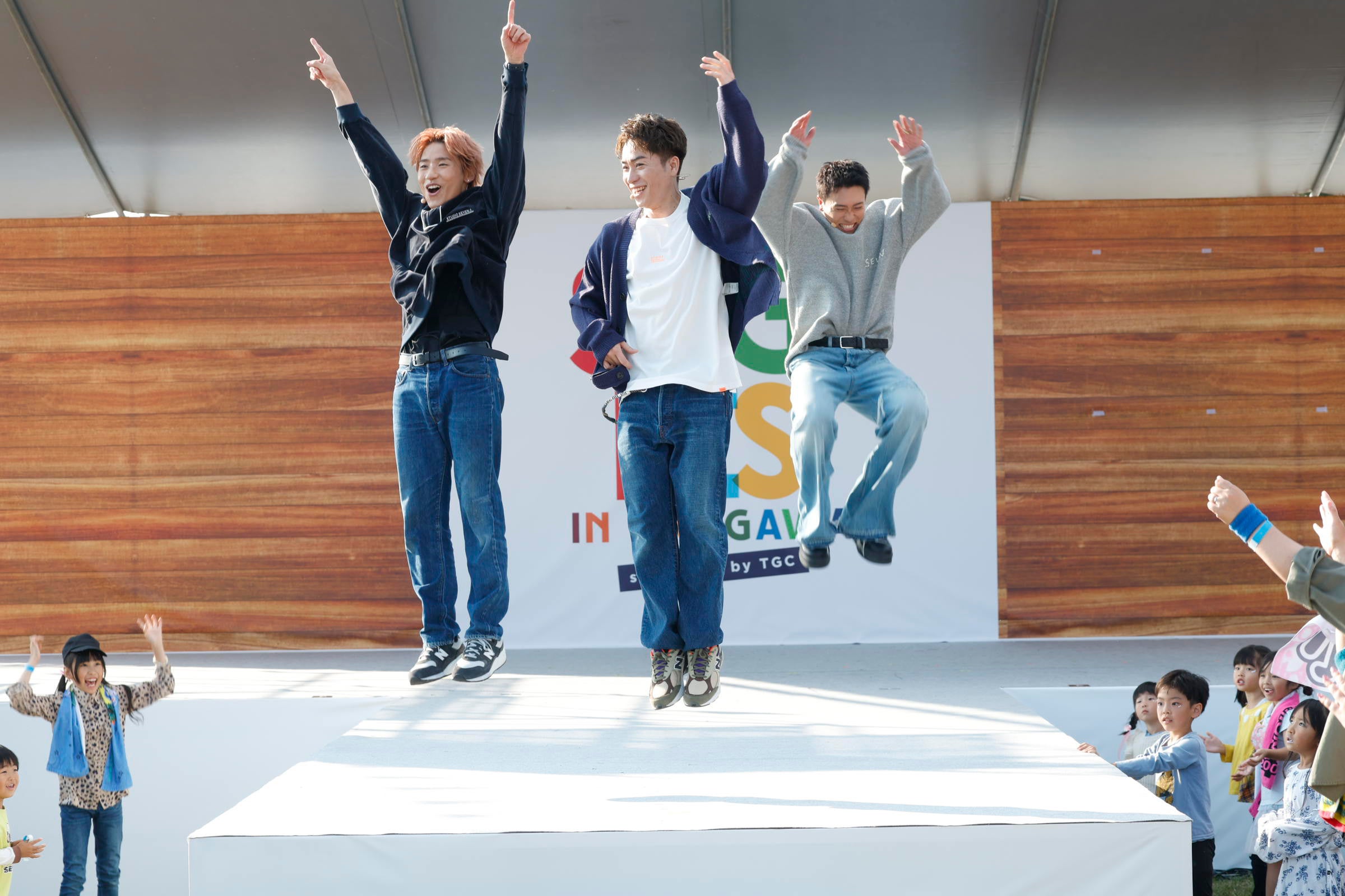 「EXILE TETSUYA with EXPG」の様子（C）SDGs FES in EDOGAWA 2023