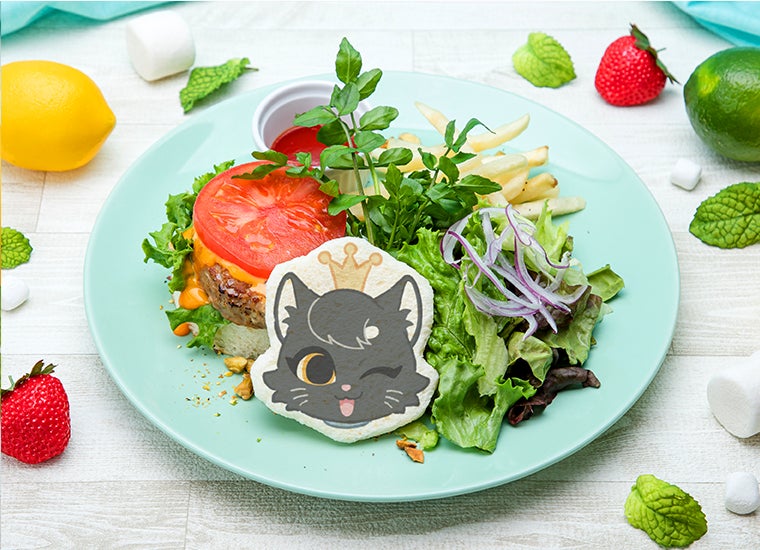 てごにゃんバーガー税込1,540円（C）tegonyan