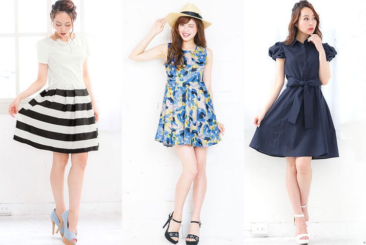 フレアワンピ なら夏のおフェロコーデがキマる モデルプレス フレアワンピ なら夏のおフェロコーデがキマる モデルプレス
