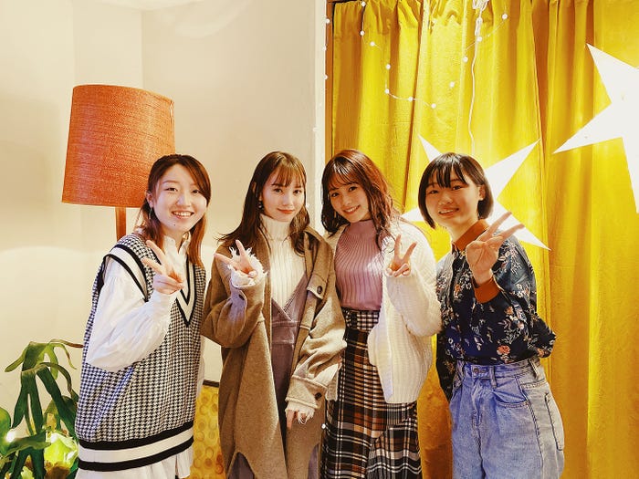 Yui、マーシュ彩、久間田琳加、Mei(提供写真)