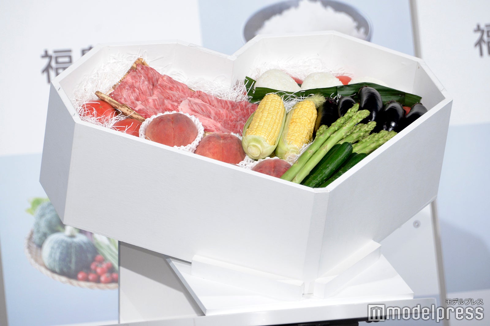 福島の生産物（C）モデルプレス