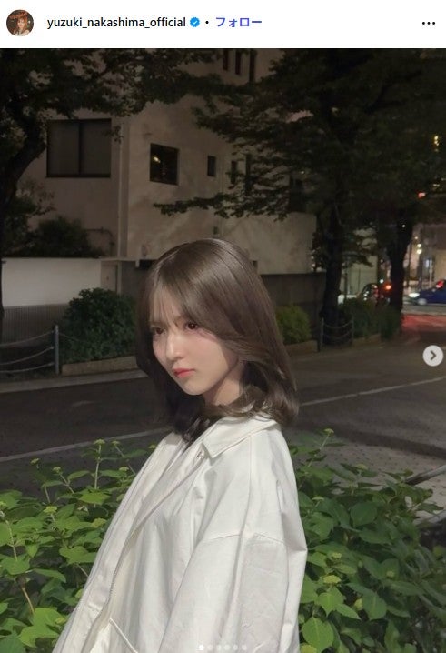 中嶋優月Instagramより