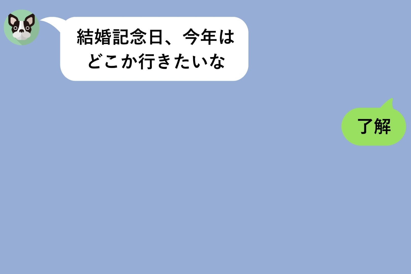 「私の話、ちゃんと読んでる？」と聞かれた夫、数日後「了解」のあとに初めて送った言葉