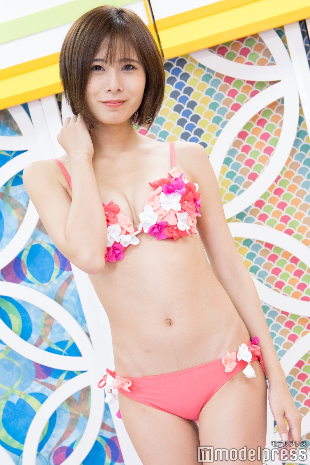 沖舘唯／2980円／水着提供 ：HOYUKI（C）モデルプレス