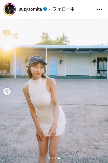 富田鈴花Instagramより