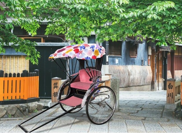 乗れたらラッキーな「花咲く人力車」も！京都で春イベントが開催中♡