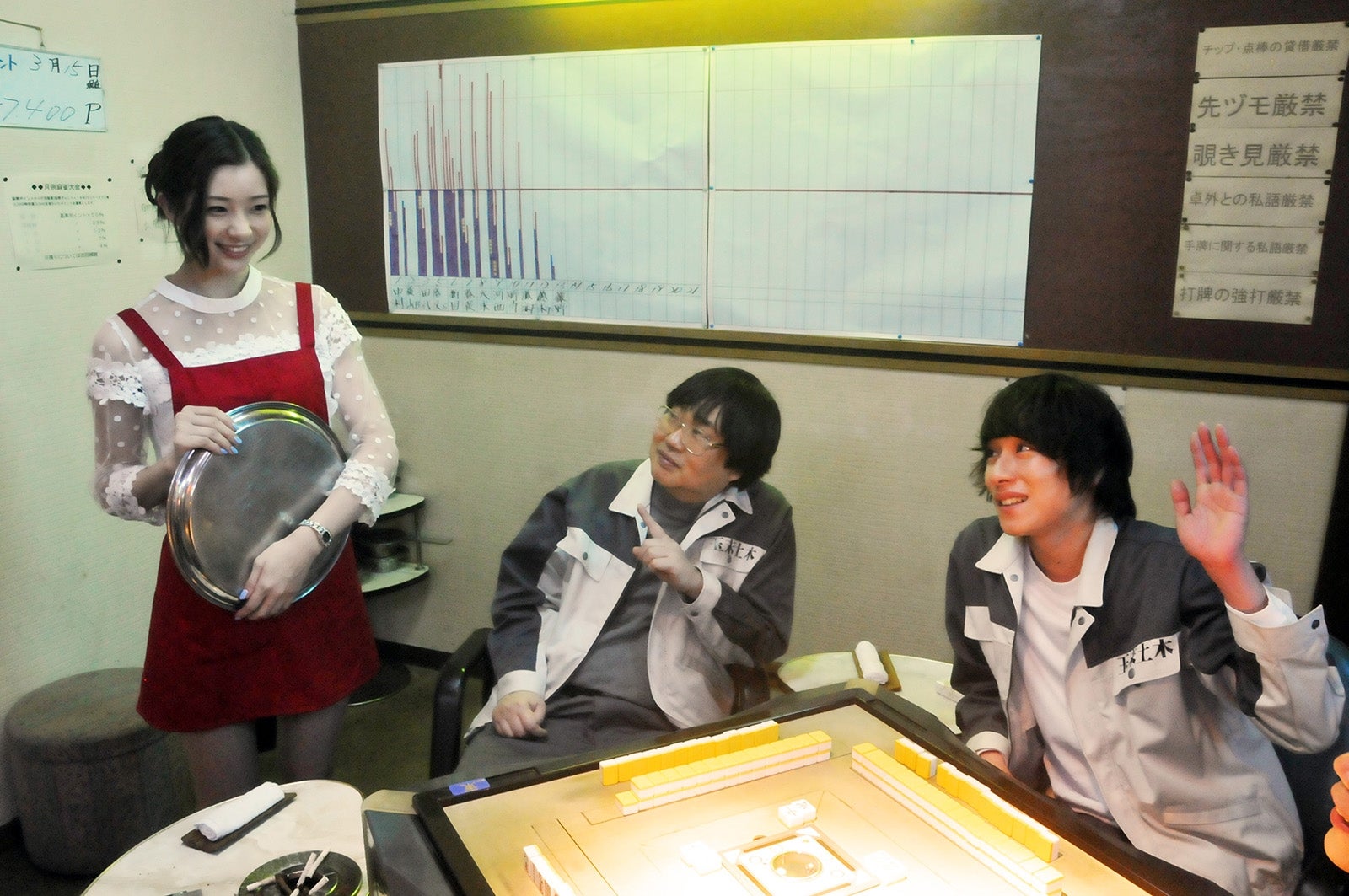 足立梨花主演ドラマ「噂の女」より（C）「噂の女」製作委員会