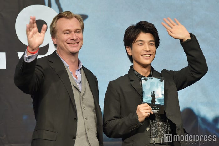 クリストファー・ノーラン監督、岩田剛典 (C)モデルプレス