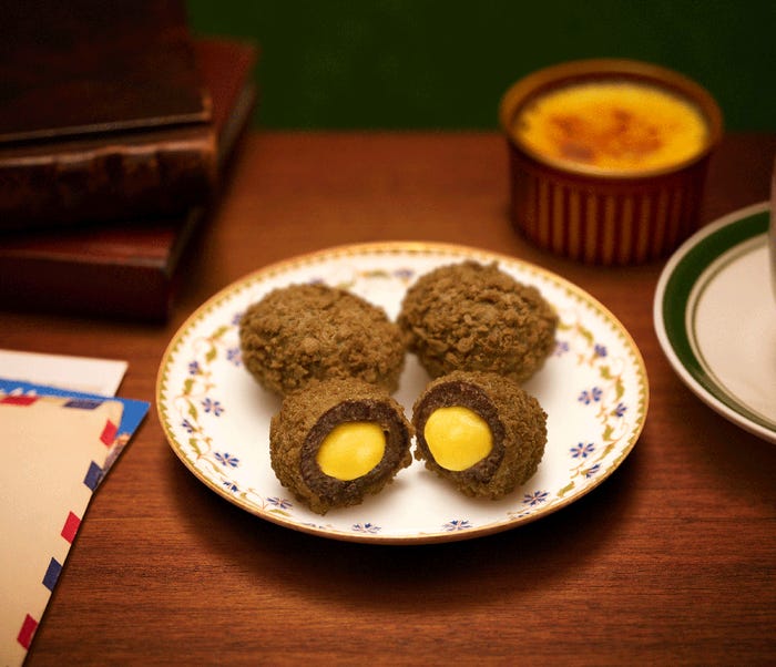 クリームブリュレホットドーナツ(提供写真)