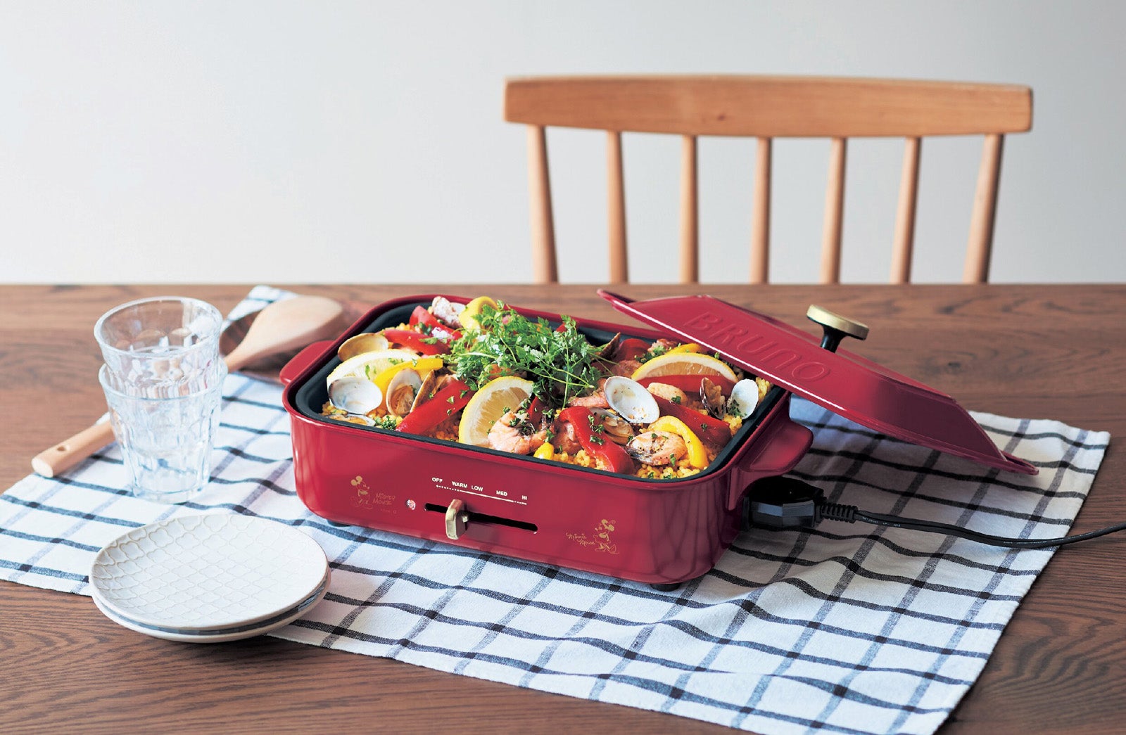 BRUNOコンパクトホットプレート（C）Disney