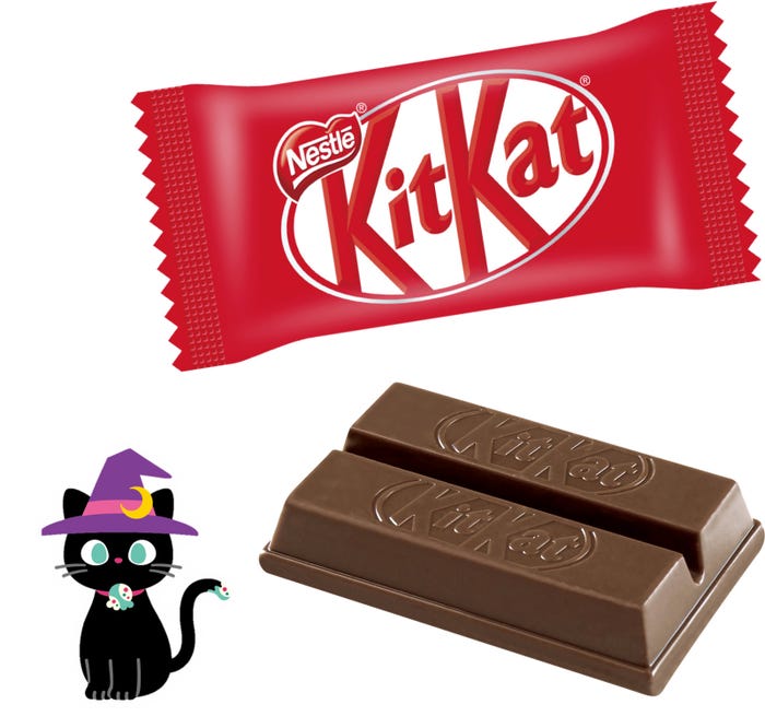 10月31日(金)ハロウィン当日限定、数量限定でキットカットプレゼント(提供写真)