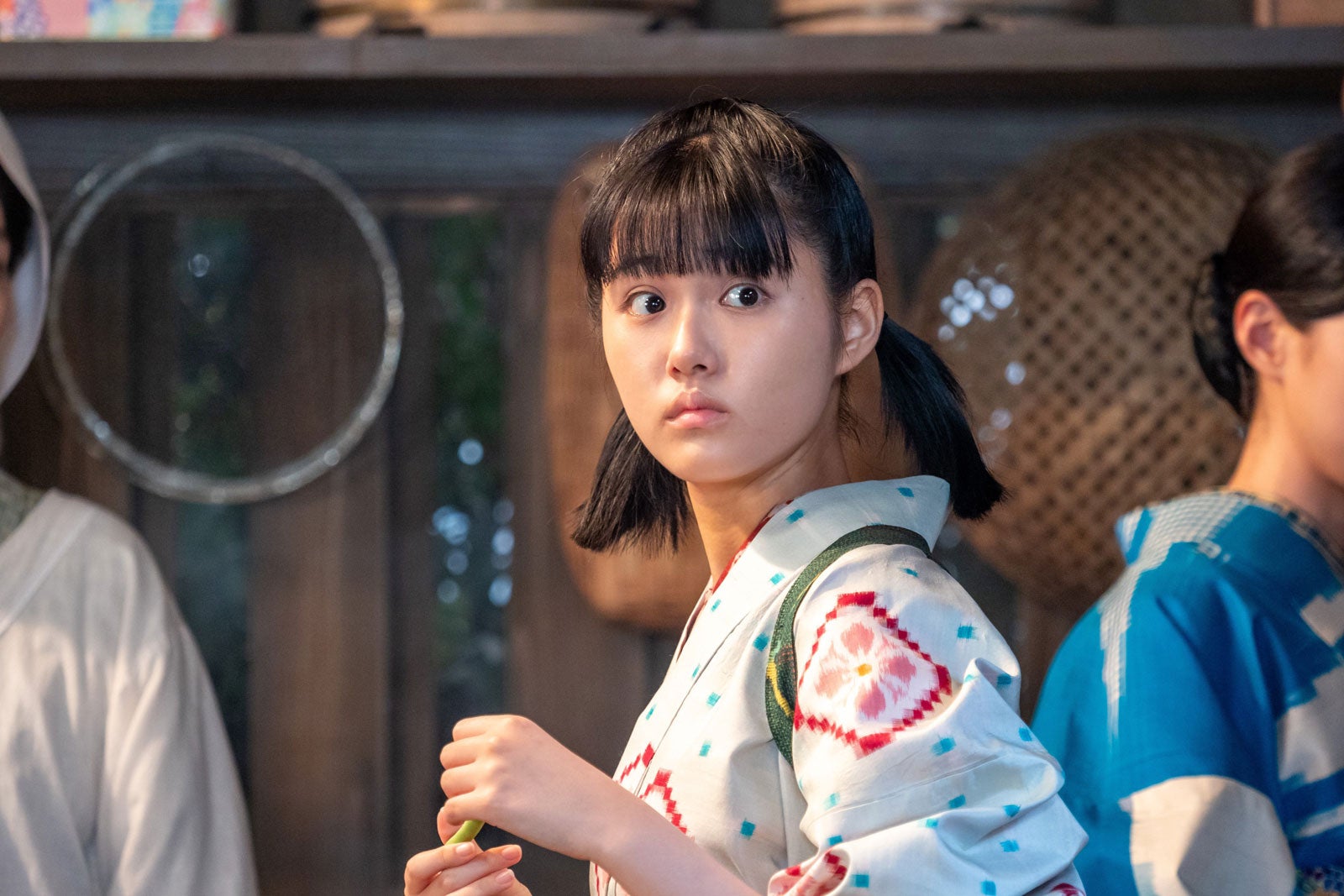 原菜乃華「あんぱん」第4週より（C）NHK