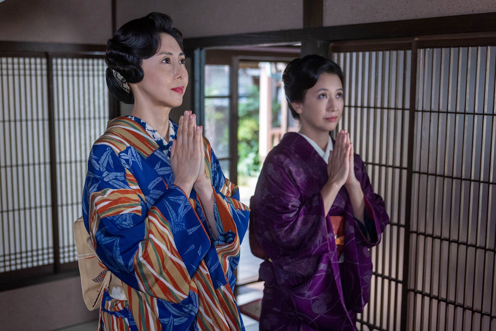 松嶋菜々子、戸田菜穂「あんぱん」第18話（C）NHK