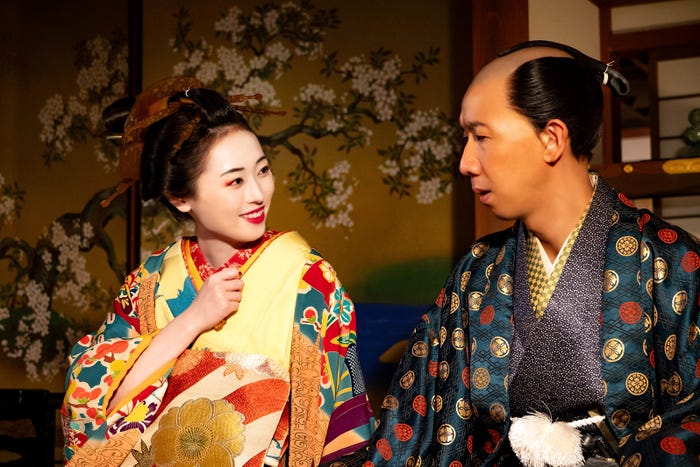 福原遥、ひょうろく「べらぼう~蔦重栄華乃夢噺~」第23話(C)NHK