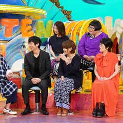 （前列左から）笑福亭鶴瓶、西島秀俊、ヤマザキマリ、光浦靖子（後列左から）木嶋真優、安藤なつ、みちょぱ（C）日本テレビ