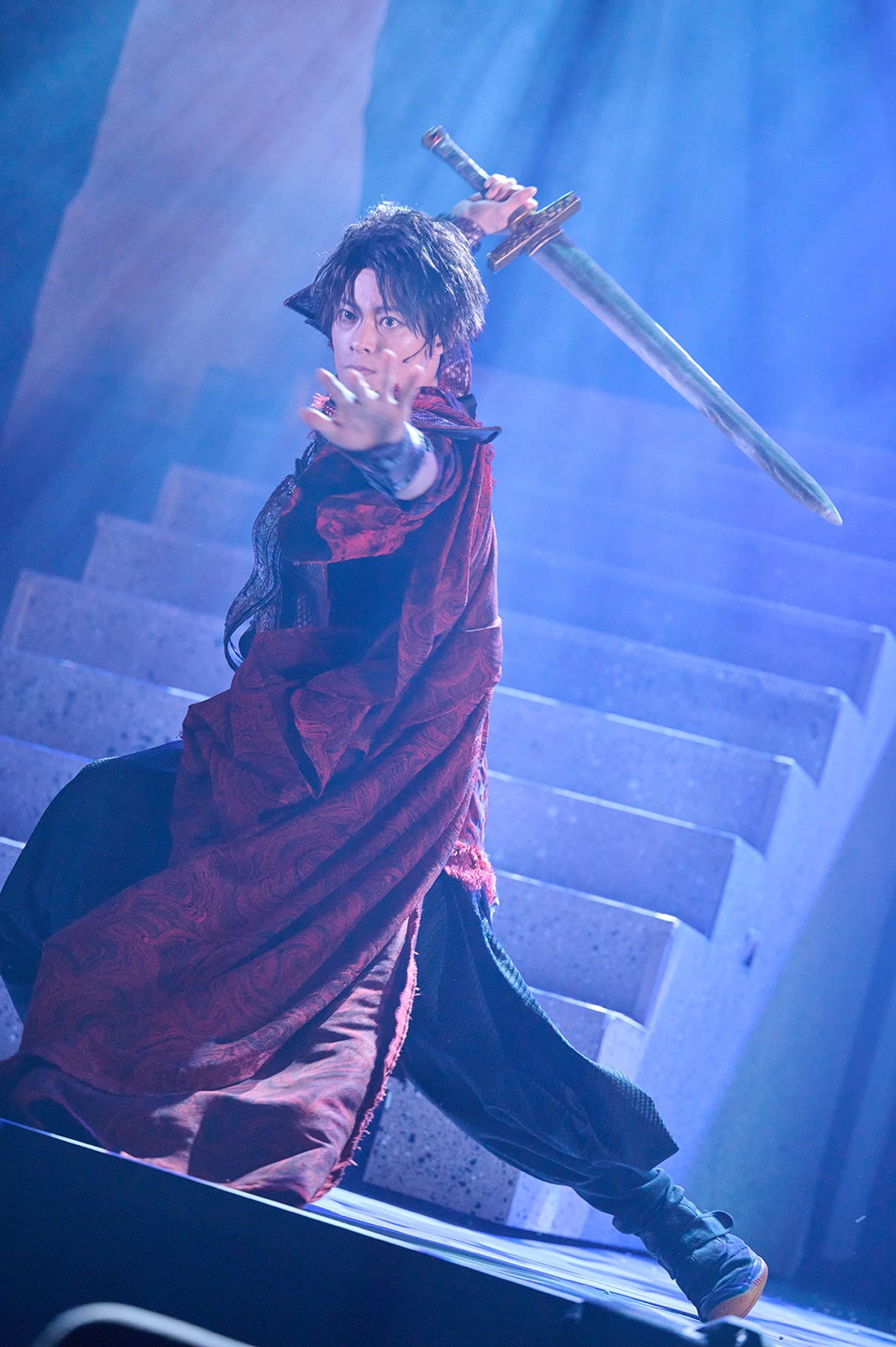 ゲネプロの様子（C）田村由美／小学館（C）2022舞台「BASARA」製作委員会