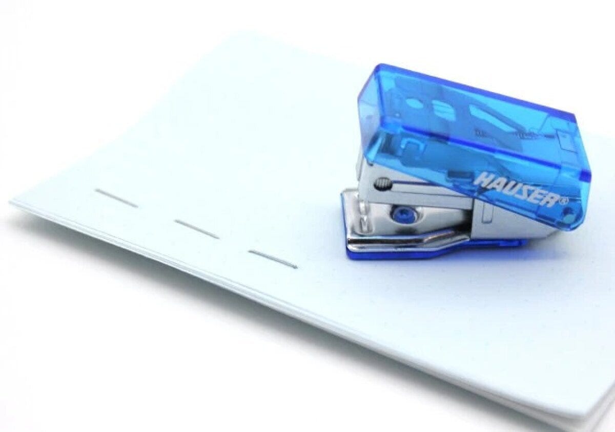 ダイソー　マイクロミニホッチキス（10号針）　使用例