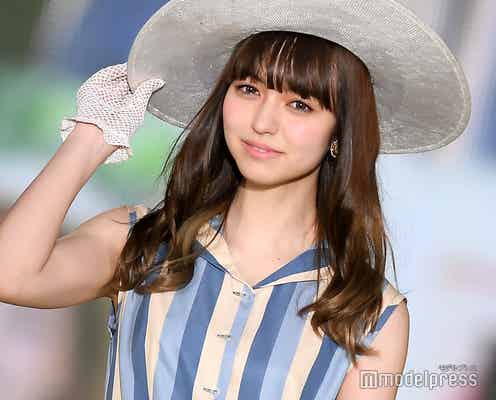 “ドール系美女”多屋来夢の上品な微笑みにドキッ 清楚な夏先取りコーデが可愛い <関コレ2019S/S>