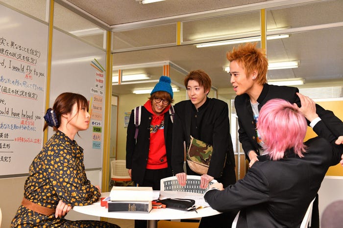 深田恭子、永田崇人、櫻井圭佑、堀家一希、横浜流星/「初めて恋をした日に読む話」第2話より(C)TBS