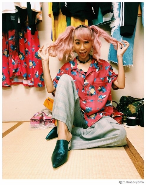 青山テルマ、ブラするのを忘れて生放送出演　まさかの事態告白