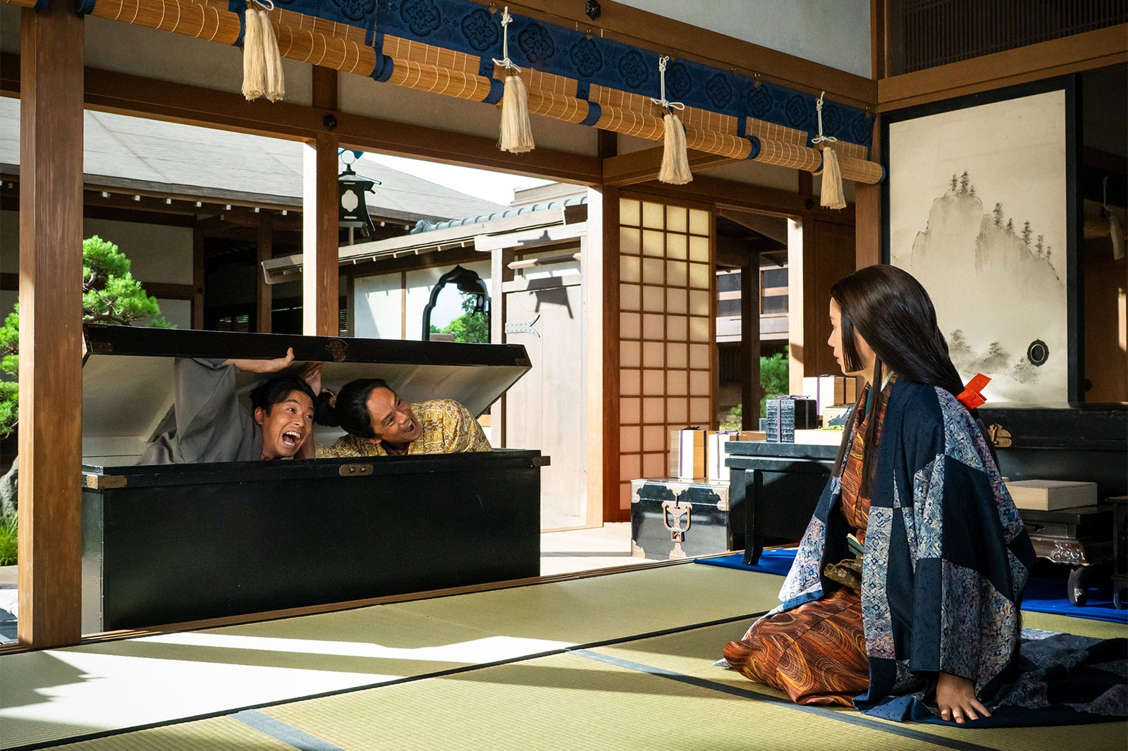 仲野太賀、池松壮亮、宮崎あおい「豊臣兄弟！」第12話（C）NHK