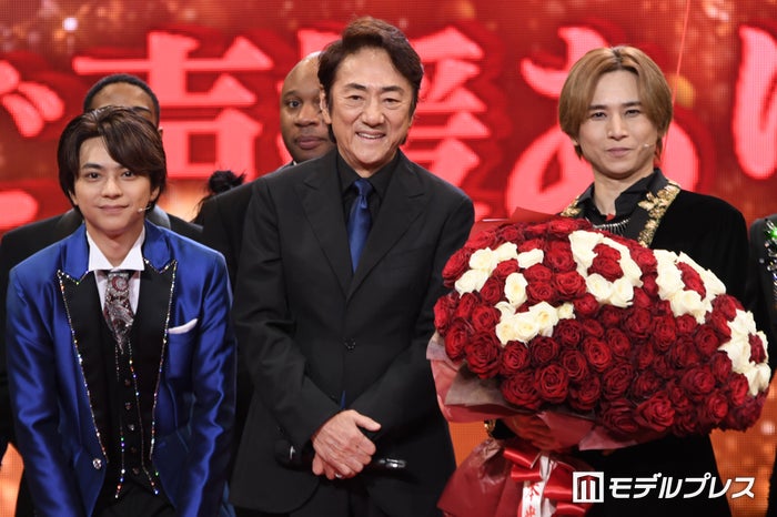 堂本光一「SHOCK」2000回大台達成で国内ミュージカル単独主演記録更新 サプライズで“帝劇のレジェンド”市村正親駆けつける