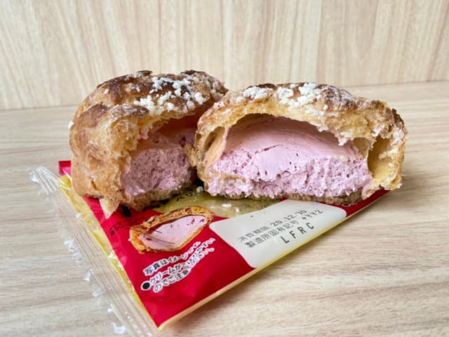 ベリーフィーユシューの断面