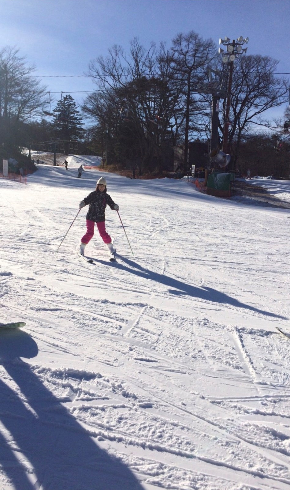 運動は苦手です（提供写真）