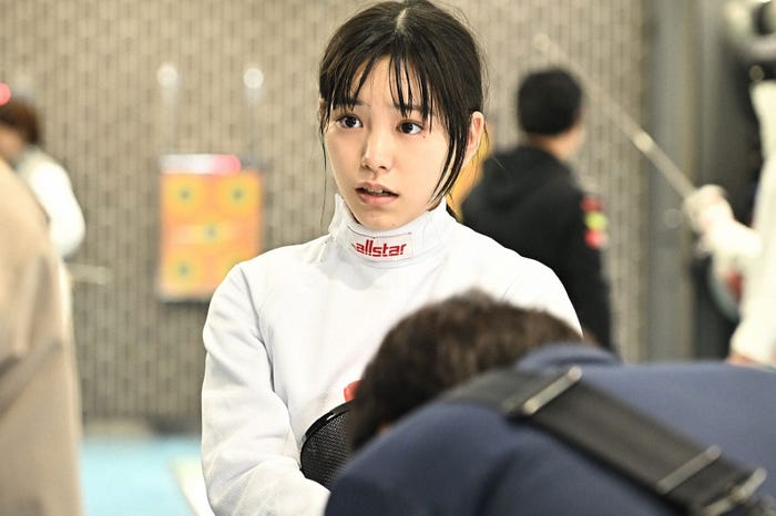 當真あみ/「オールドルーキー」第5話より(C)TBS