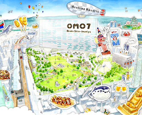 「星野リゾート OMO7 大阪新今宮」大阪市に2022年開業へ