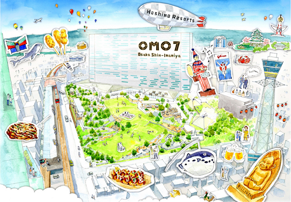 星野リゾート OMO7 大阪新今宮/画像提供:星野リゾート