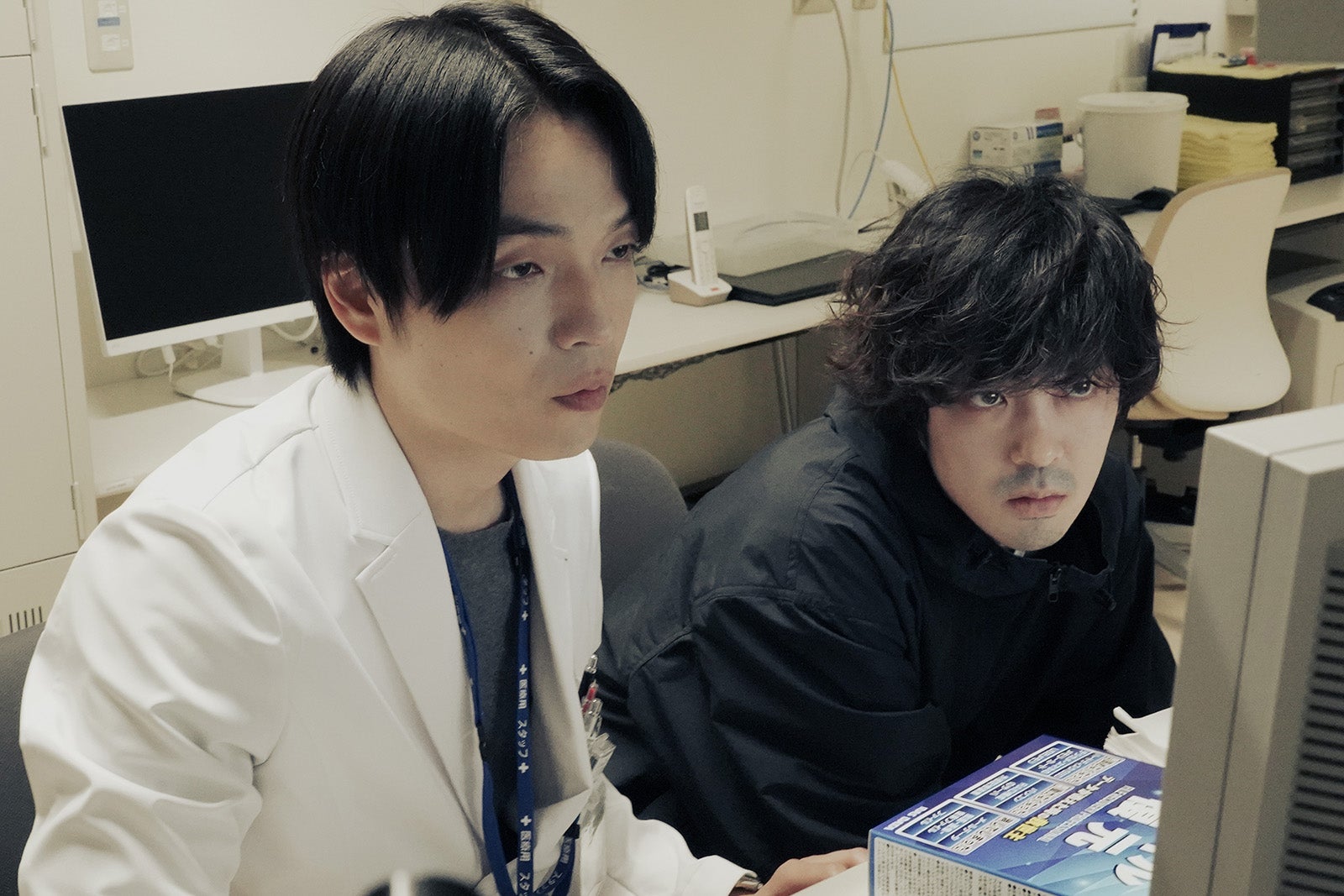 岡山天音、若葉竜也「アンメット ある脳外科医の日記」第6話より（C）カンテレ