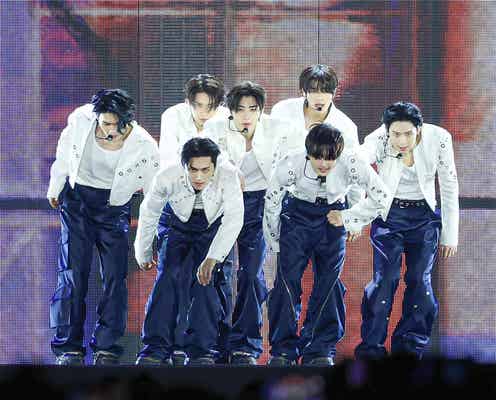 ENHYPEN、韓国で初のスタジアム公演&ワールドツアー開幕 セクシーなユニットステージも【WALK THE LINE】