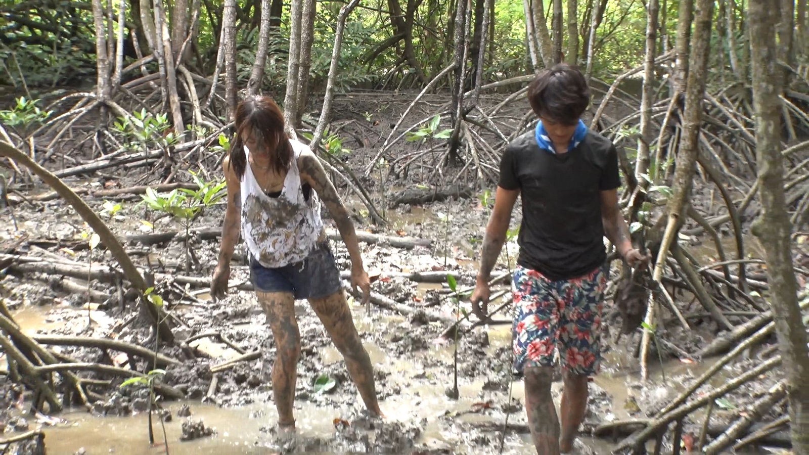 かすが、シャイボーイ／「あいのり：Asian Journey」第19話より（C）フジテレビ