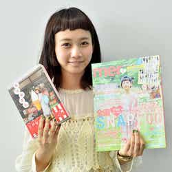 「mer」9月号(学研パブリッシング、2013年7月17日発売)の単独表紙にも抜擢された三戸なつめ