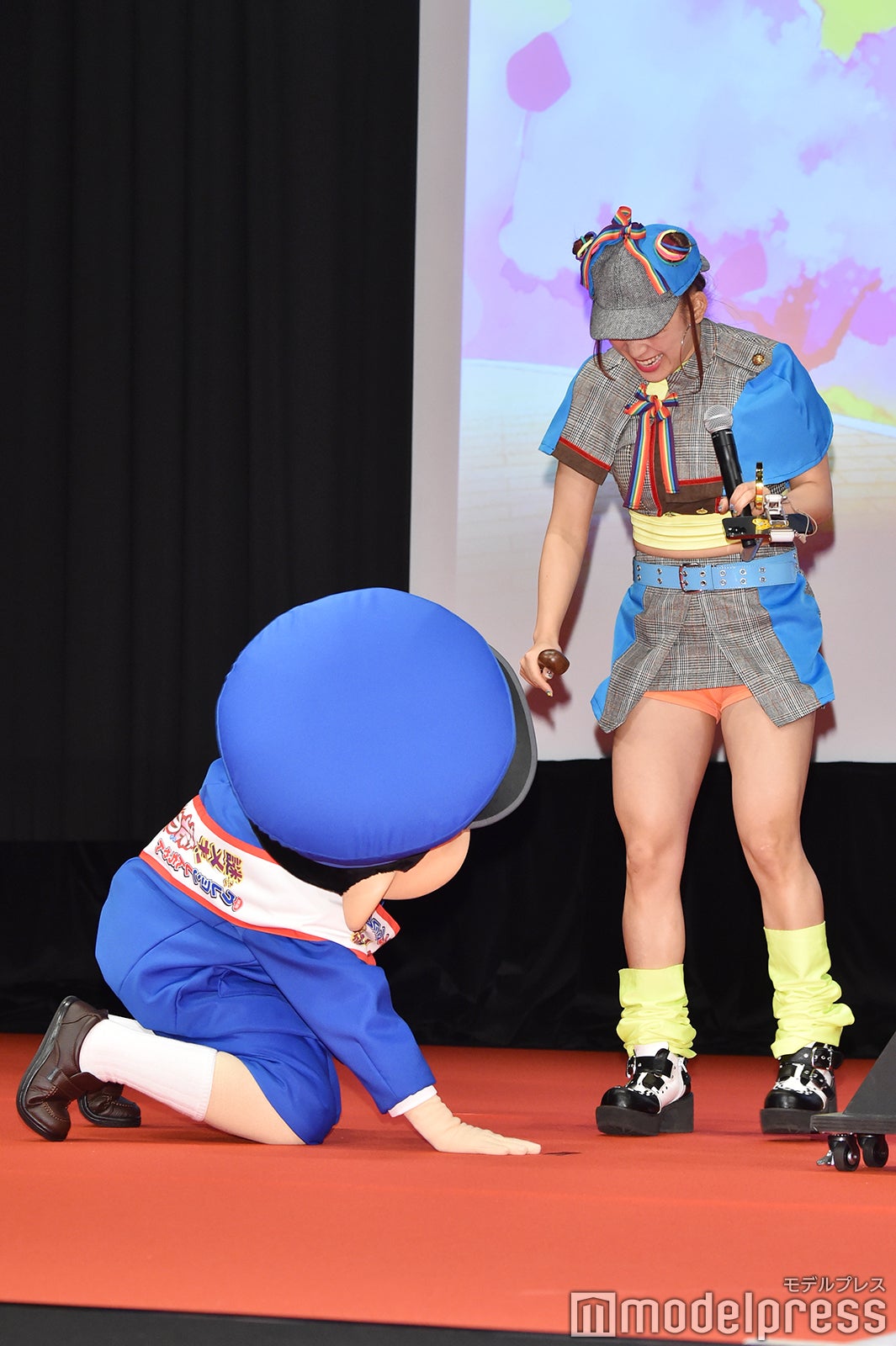 しんちゃん、フワちゃん （C）モデルプレス