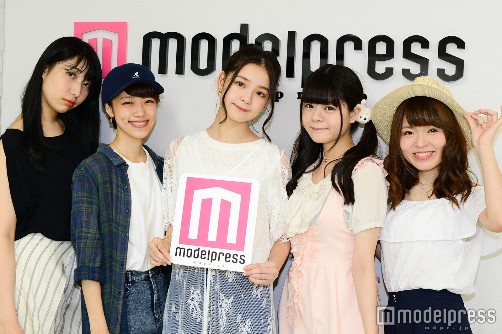 カプ式会社ハイパーモチベーション／（左から）仙咲ふうか、小澤綾乃、詩島萌々、小畑奈菜、西條美里（C）モデルプレス（C）モデルプレス