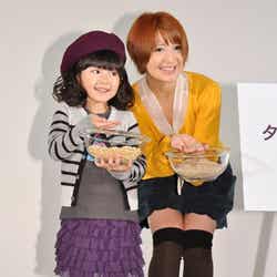 (左から)小林星蘭、矢口真里