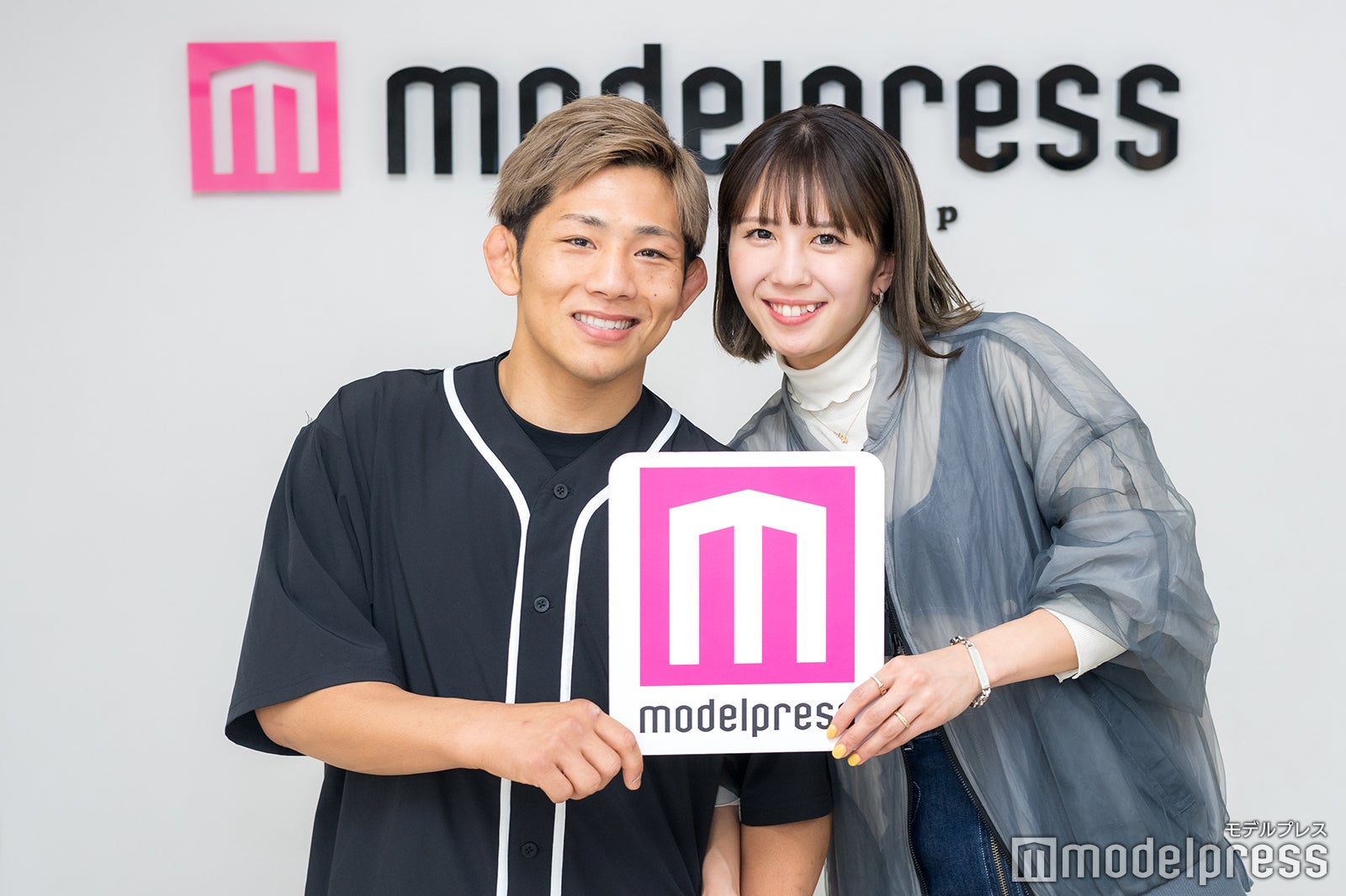 伊藤盛一郎選手、菅原美優選手（C）モデルプレス