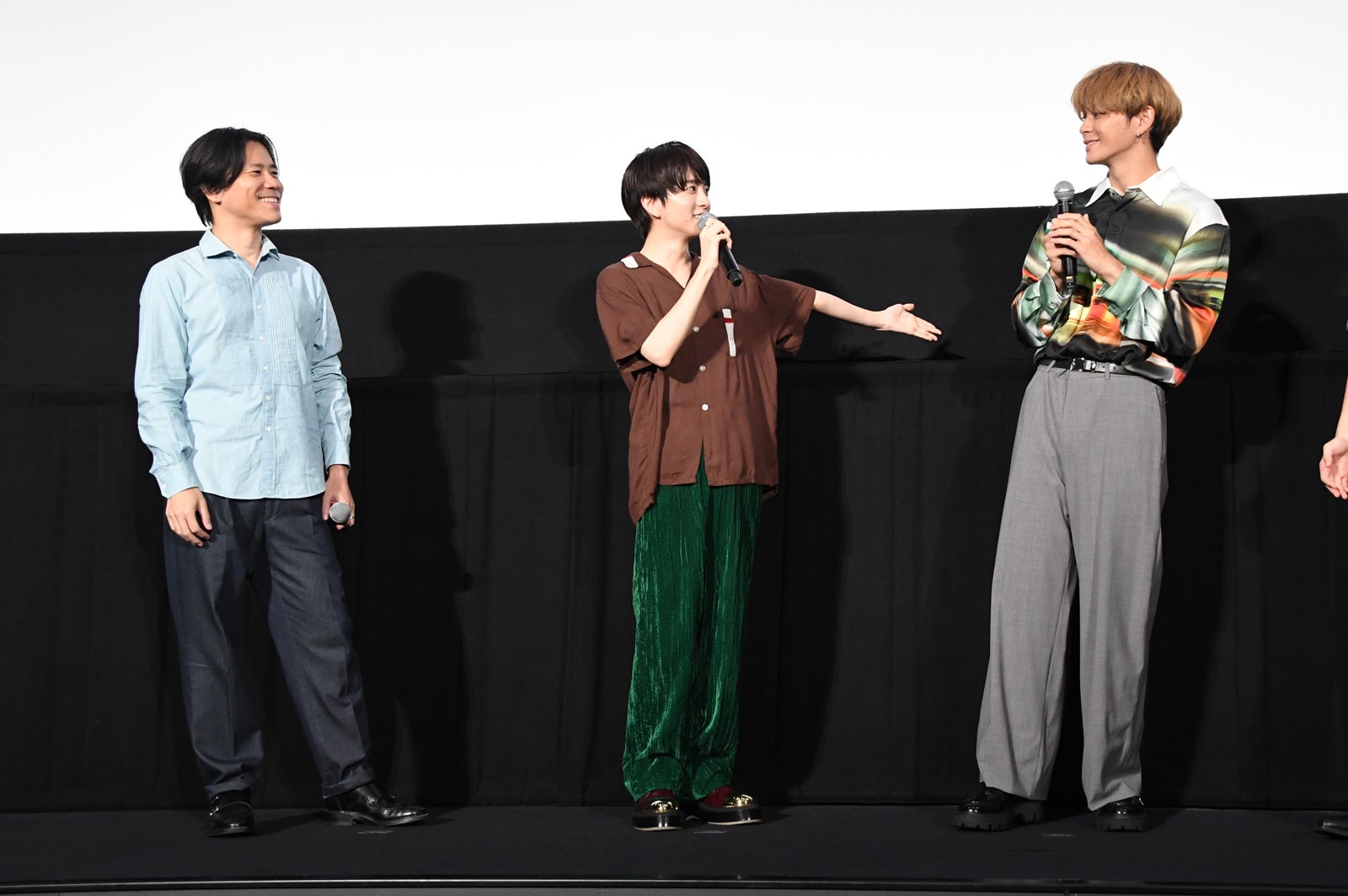 萩原健太郎監督、板垣李光人、眞栄田郷敦（C）山口つばさ／講談社 （C）2024映画「ブルーピリオド」製作委員会