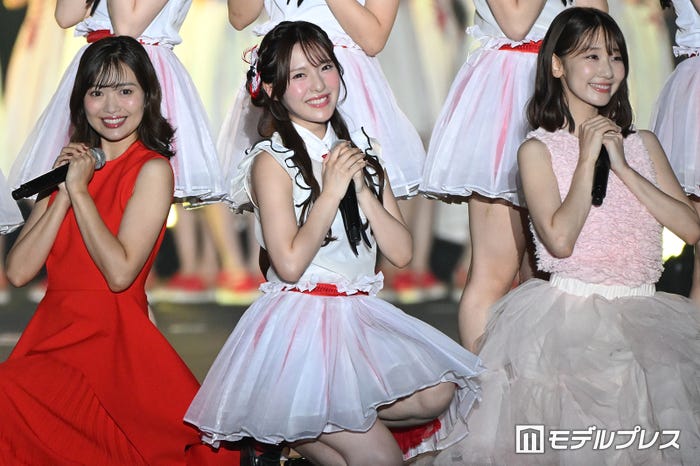 NGT48、柏木由紀、北原里英(C)モデルプレス