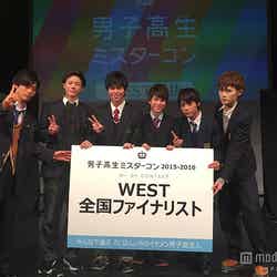 「男子高生ミスターコン2015‐2016」西日本エリア予選／全国ファイナリスト6人（C）モデルプレス
